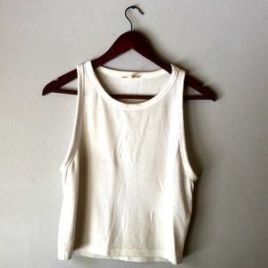 Aritzia Wilfred Free soft jersey crop tank
